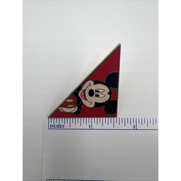 Disney Trader Pin Lot Hidden Mickey Flag & Mickey Mouse & Friends Tangram Pins - Picture 5 of 8